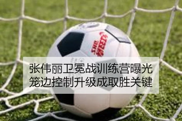 张伟丽卫冕战训练营曝光 笼边控制升级成取胜关键